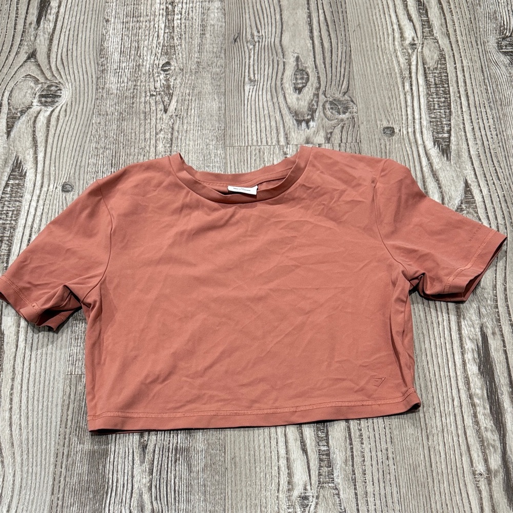 Gymshark X Whitney Simmons Dusty Pink Cropped Tee